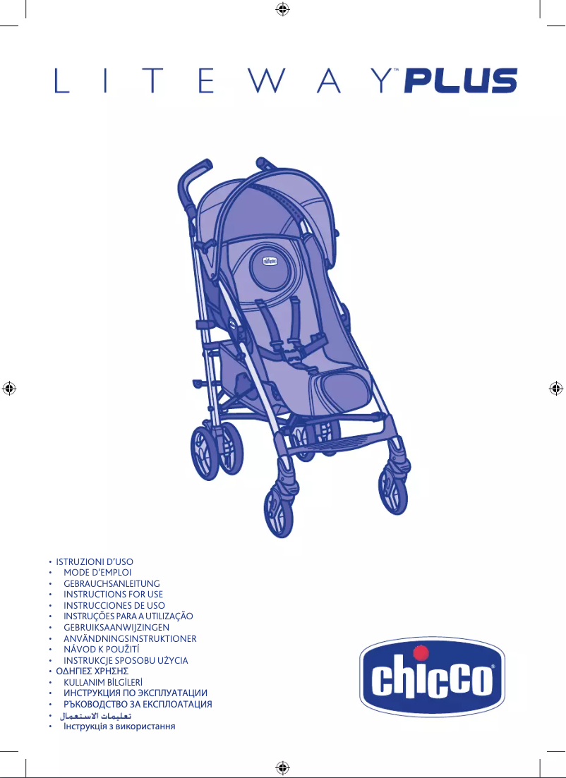 Page n°1 - Manuel utilisateur Chicco Liteway Plus