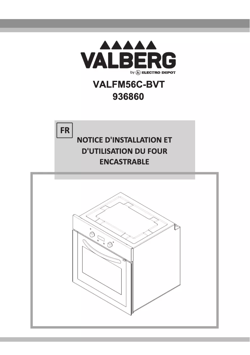 Image de la première page du manuel de l'appareil VAL FM 56C BVT