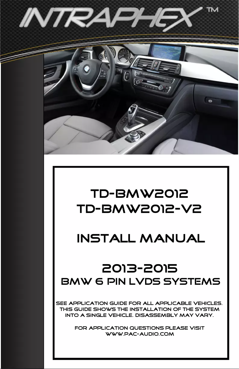Página 1 del manual Manual de usuario PAC TMC-BM12