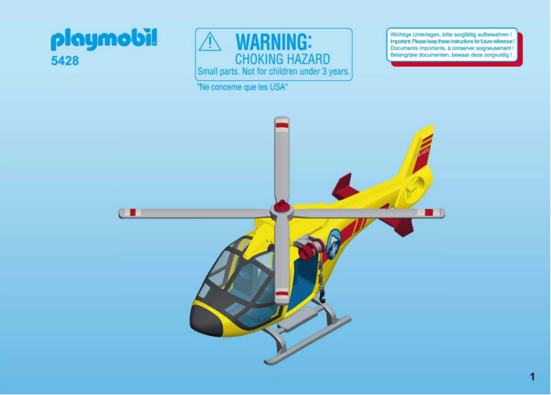 Image de la première page du manuel de l'appareil 5428