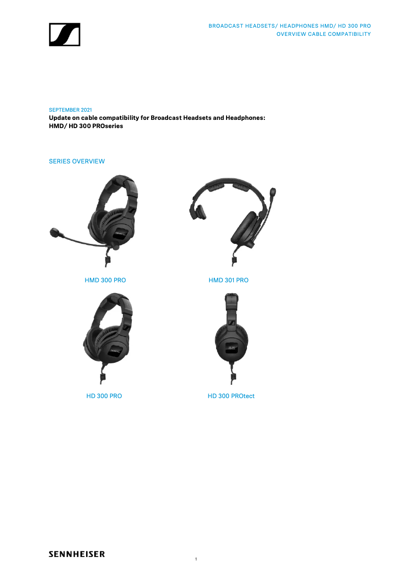 Image de la première page du manuel de l'appareil HMD 300 PRO