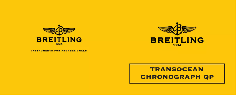 Page 1 de la notice Manuel utilisateur Breitling Transocean Chronograph QP