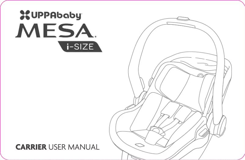 Image de la première page du manuel de l'appareil Mesa i-Size