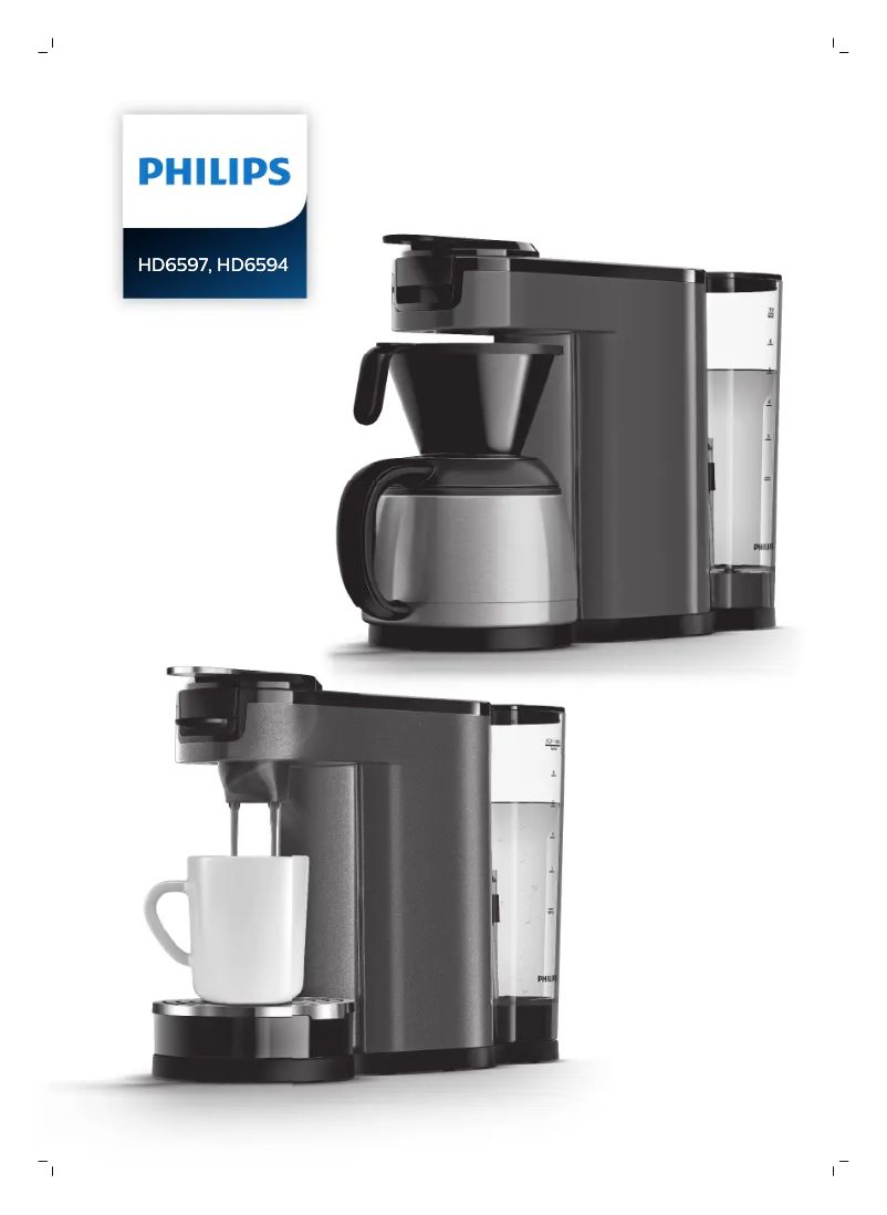 Page n°1 - Manuel utilisateur Philips Switch 3in1 Premium HD6597