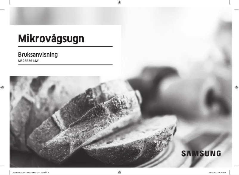 Página 1 del manual Manual de usuario Samsung MS23B3614AW