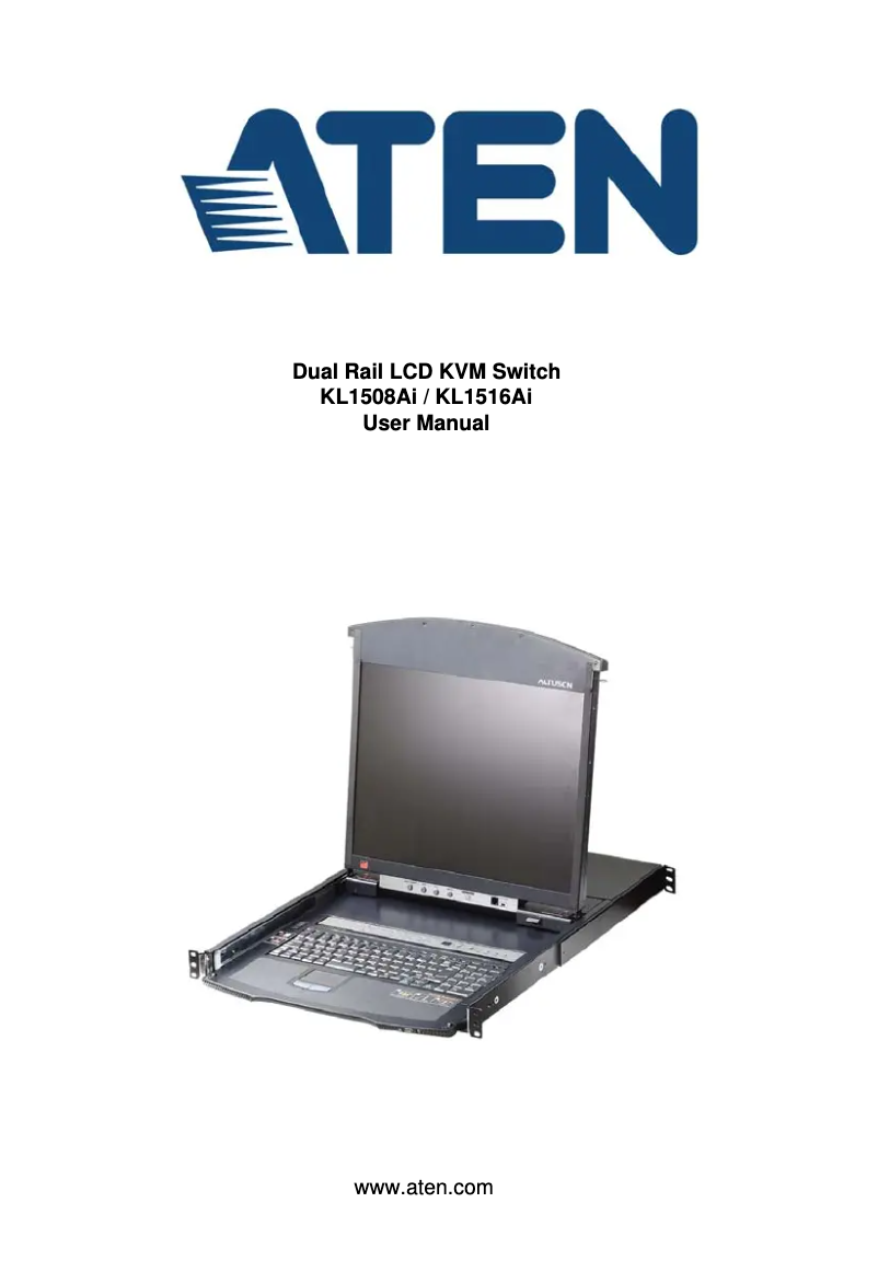 Page n°1 - Manuel utilisateur ATen KL1508AIN