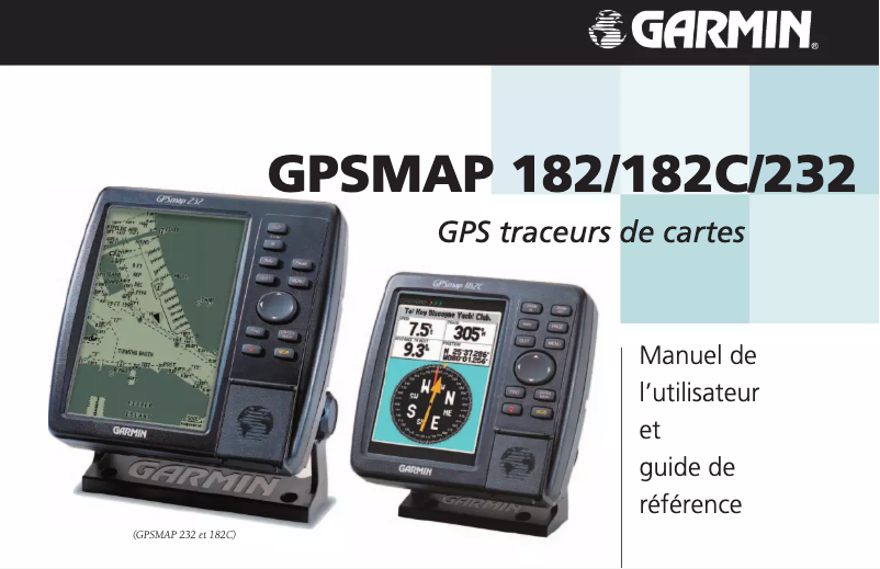 Page n°1 - Manuel utilisateur Garmin GPSMAP 232