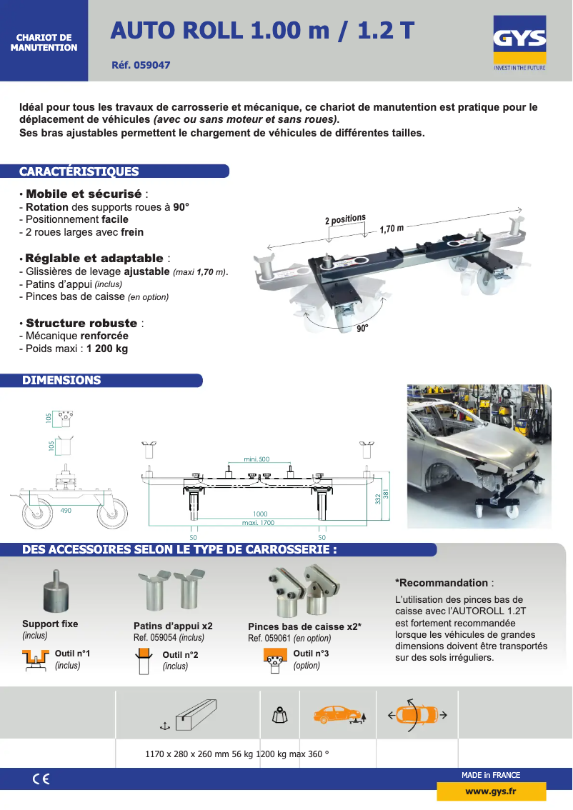 Image de la première page du manuel de l'appareil Auto Roll 1.2T