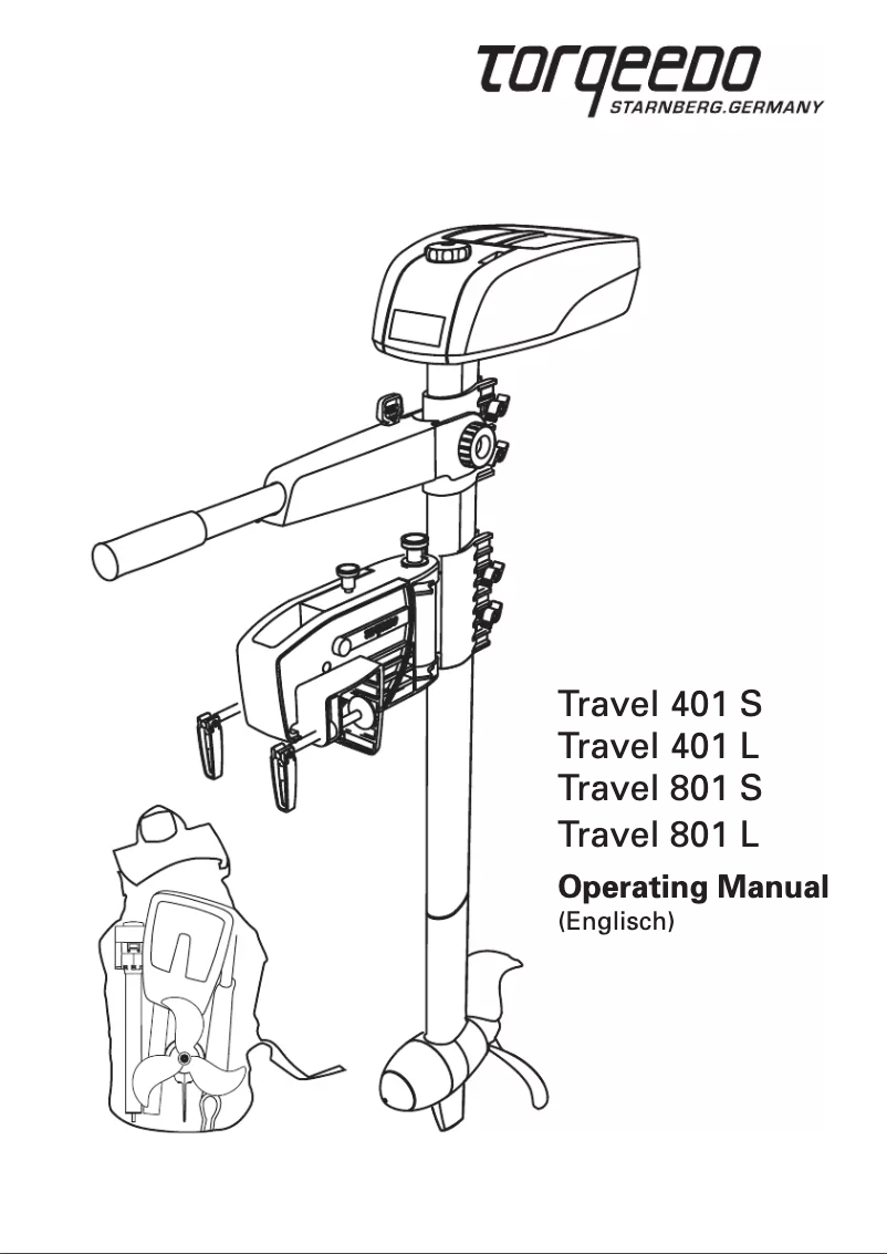 Image de la première page du manuel de l'appareil Travel 401 S