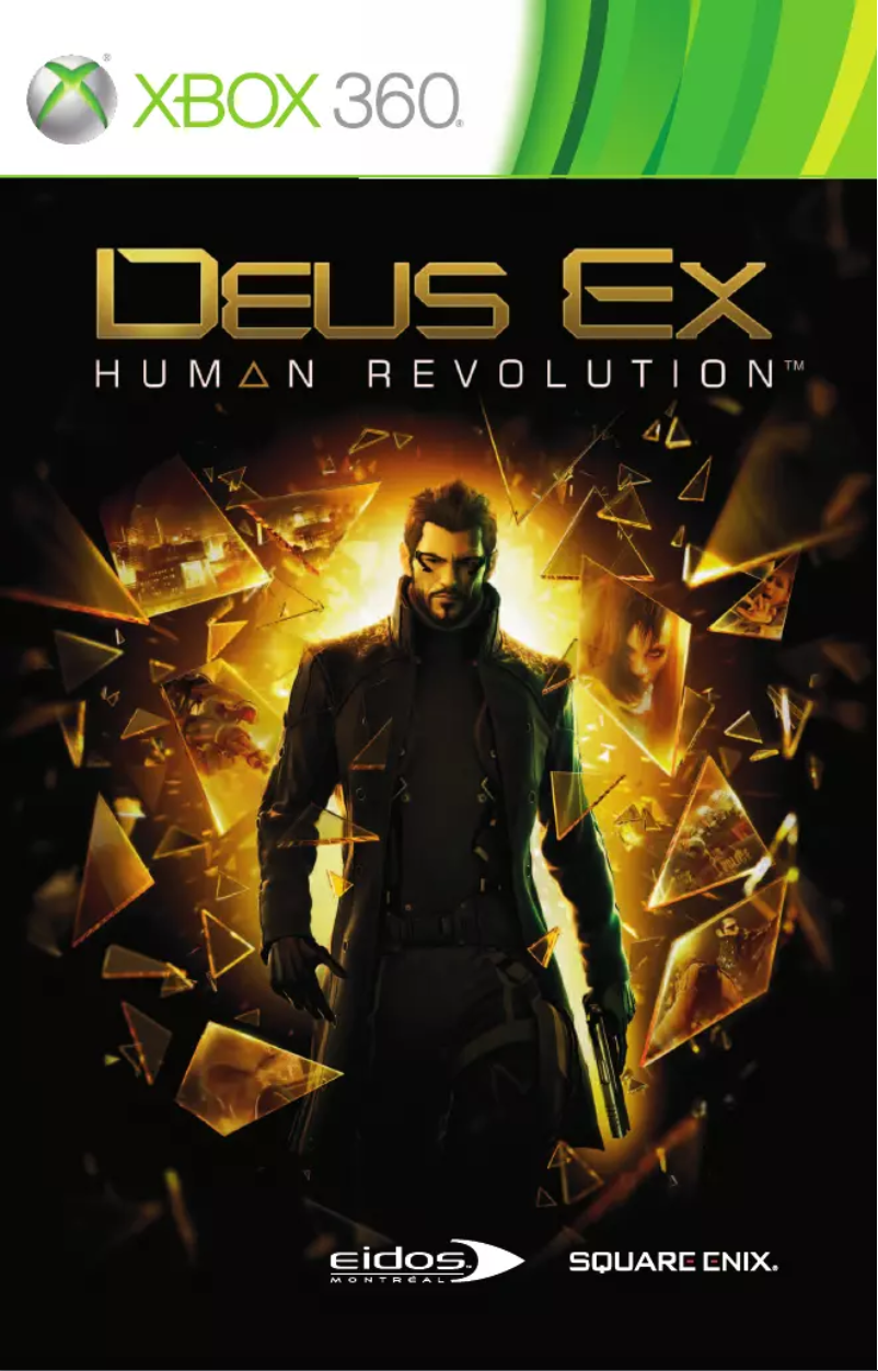 Image de la première page du manuel de l'appareil Deus Ex - Human Revolution (Xbox 360)