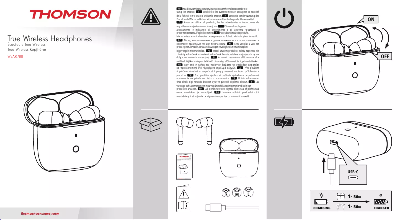 Imagen de la primera página del manual del dispositivo WEAR 7811