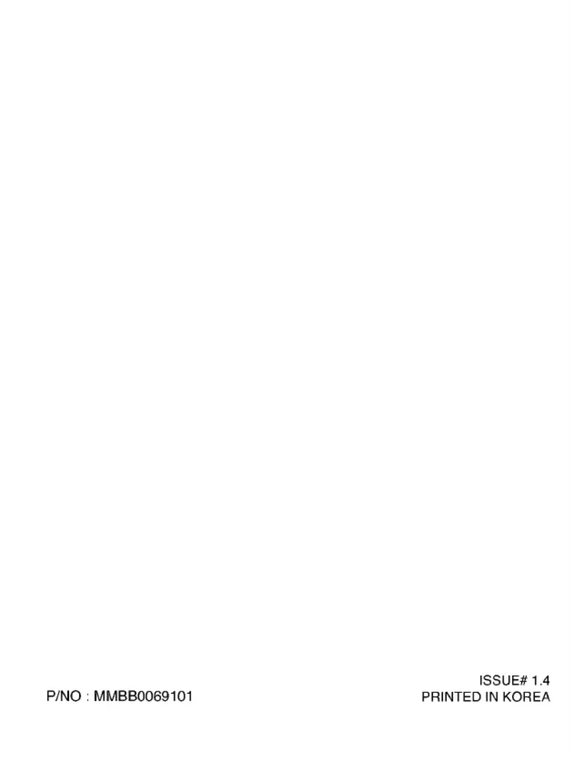 Page 1 de la notice Manuel utilisateur LG LG-510W