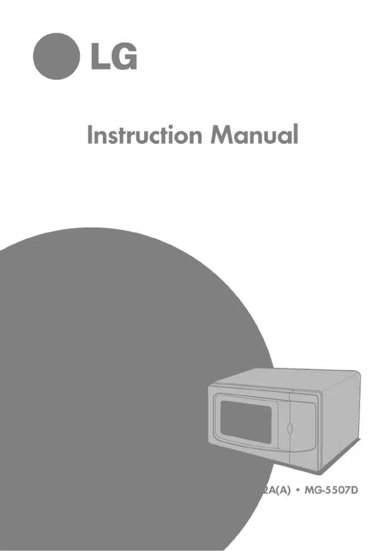 Page n°1 - Manuel utilisateur LG MS-192AS