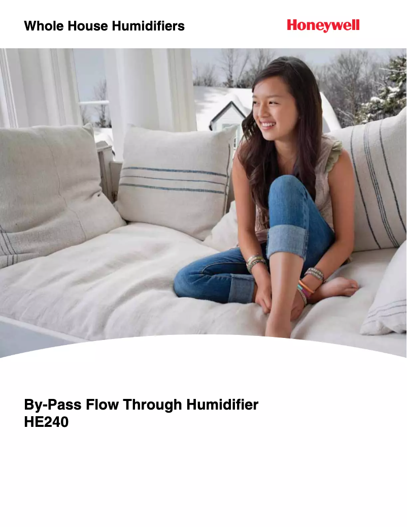 Page 1 de la notice Manuel utilisateur Honeywell HE240