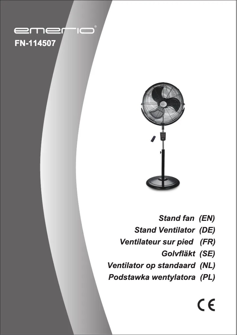 Página 1 del manual Manual de usuario Emerio FN-114507