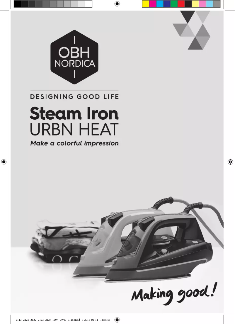 Page n°1 - Manuel utilisateur OBH Nordica URBN Heat Los Angeles 2113