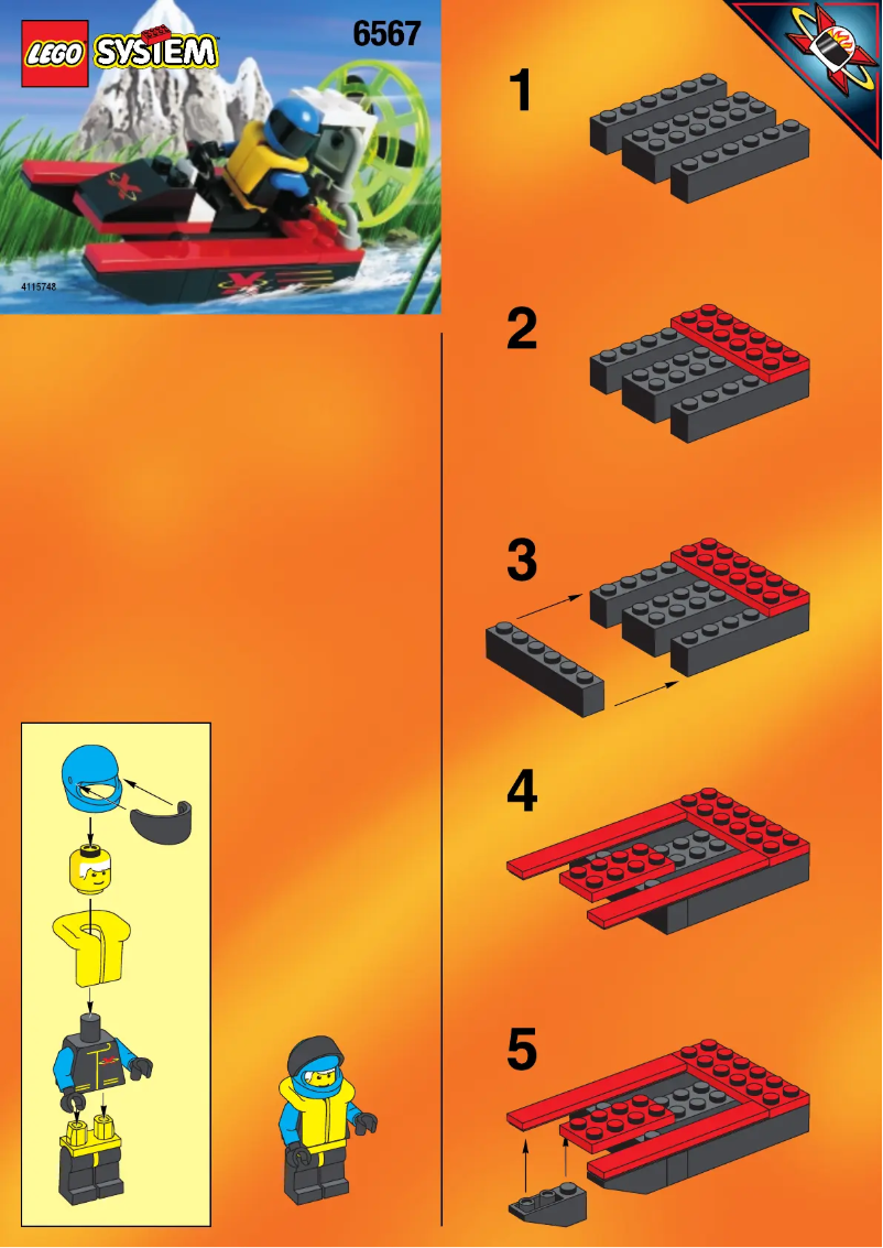 Image de la première page du manuel de l'appareil SWAMP RACER