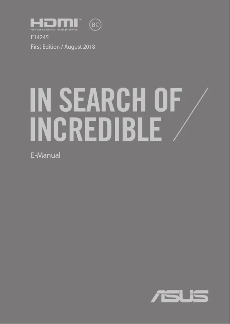 Page n°1 - Manuel utilisateur Asus ZenBook UX333FA-A3022T