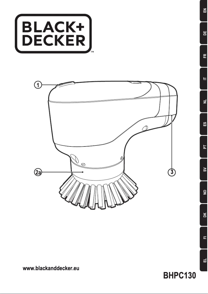 Image de la première page du manuel de l'appareil BHPC130