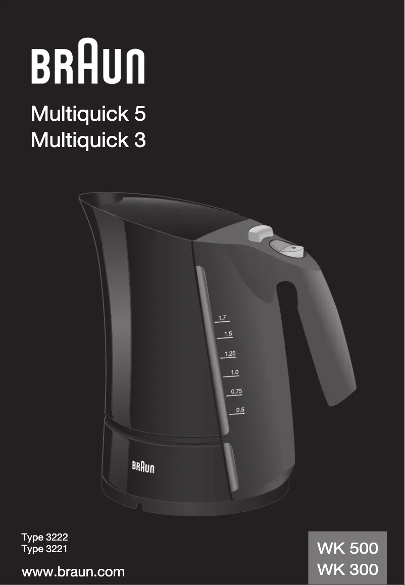 Image de la première page du manuel de l'appareil Multiquick 5 G 1500