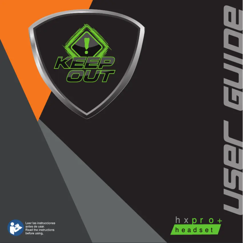 Page 1 de la notice Manuel utilisateur KeepOut HXPRO