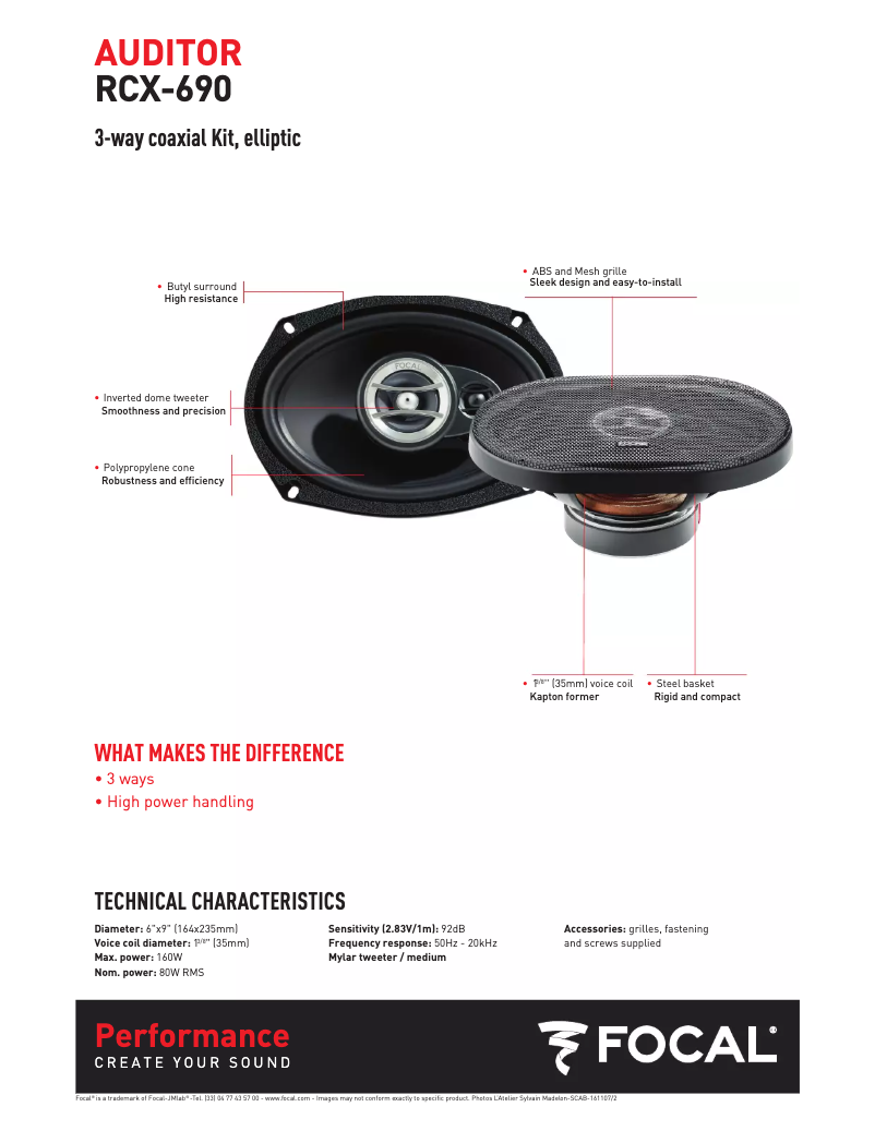Image de la première page du manuel de l'appareil RCX-690