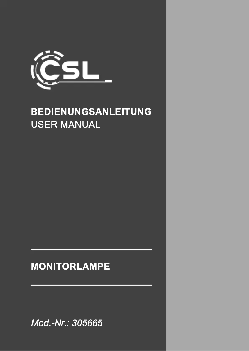 Image de la première page du manuel de l'appareil 305665