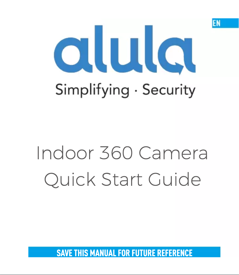 Página 1 del manual Manual de usuario Alula RE702