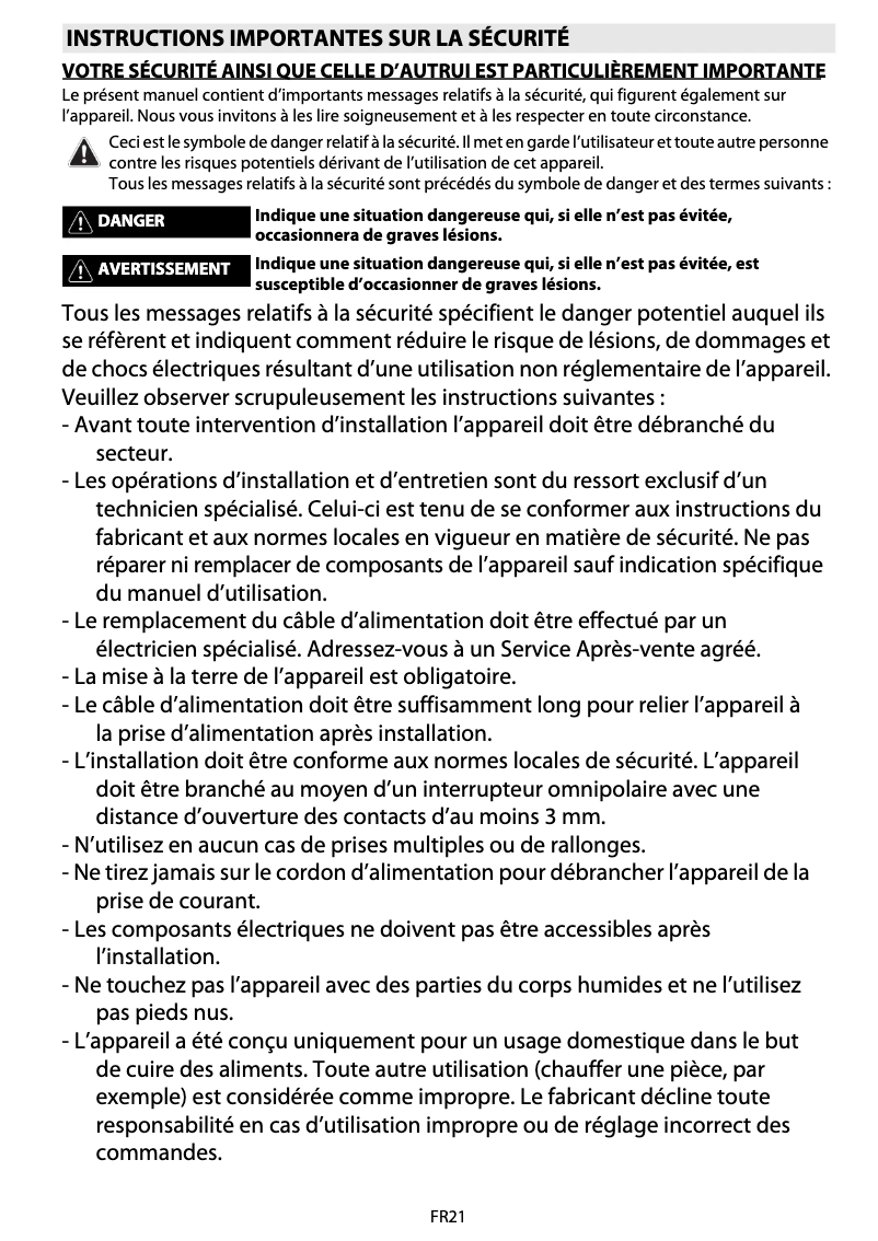 Image de la première page du manuel de l'appareil AKZ 521/IX