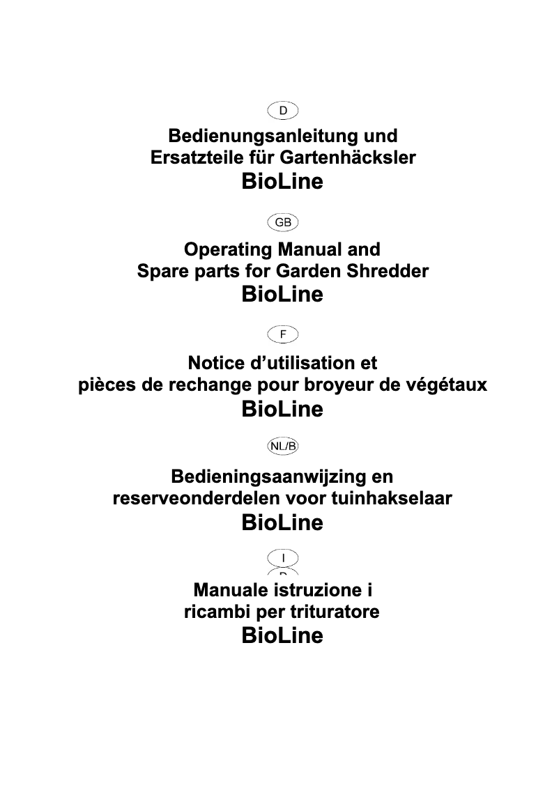 Page 1 de la notice Manuel utilisateur ATIKA BioLine 2400