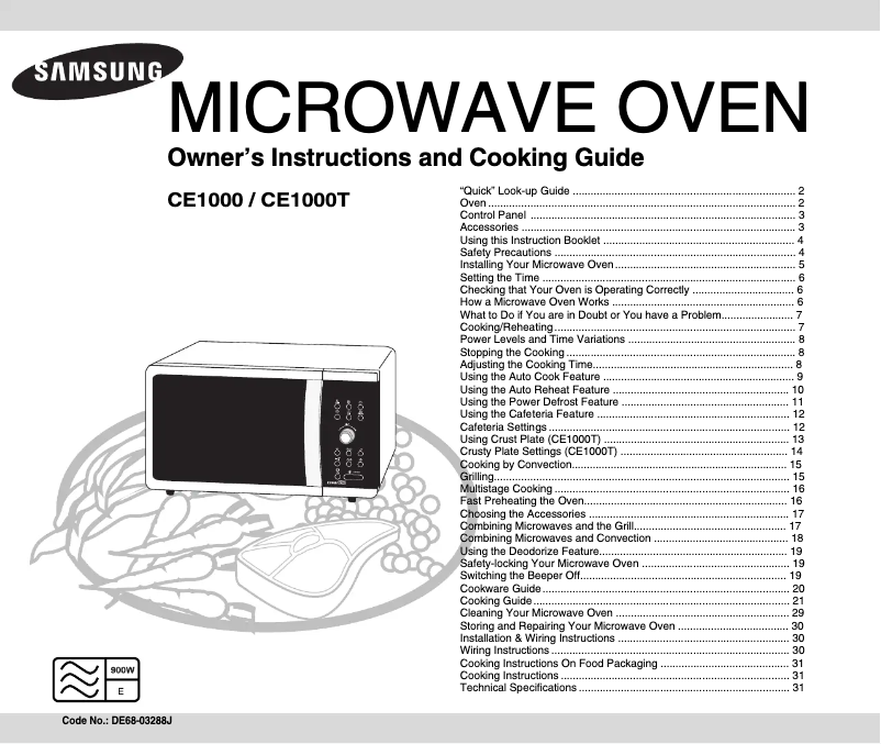Image de la première page du manuel de l'appareil CE1