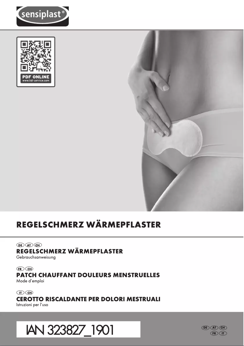 Page n°1 - Manuel utilisateur Sensiplast IAN 323827