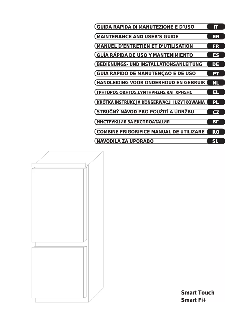Page 1 de la notice Manuel utilisateur Candy BCBF 182 N