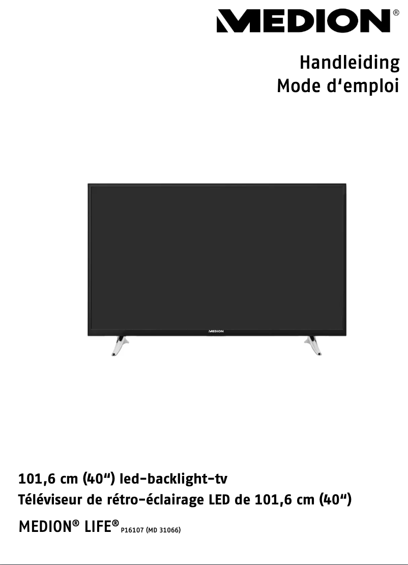 Image de la première page du manuel de l'appareil MD 31066 LIFE P16107
