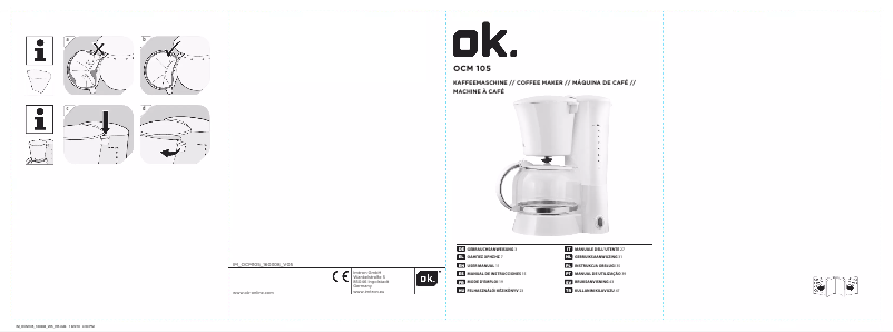 Page n°1 - Mode d'emploi OK OCM 105-W