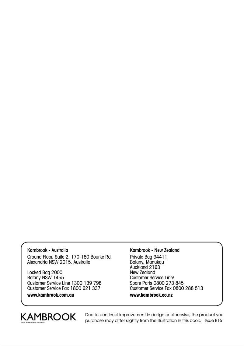 Image de la première page du manuel de l'appareil KEB535