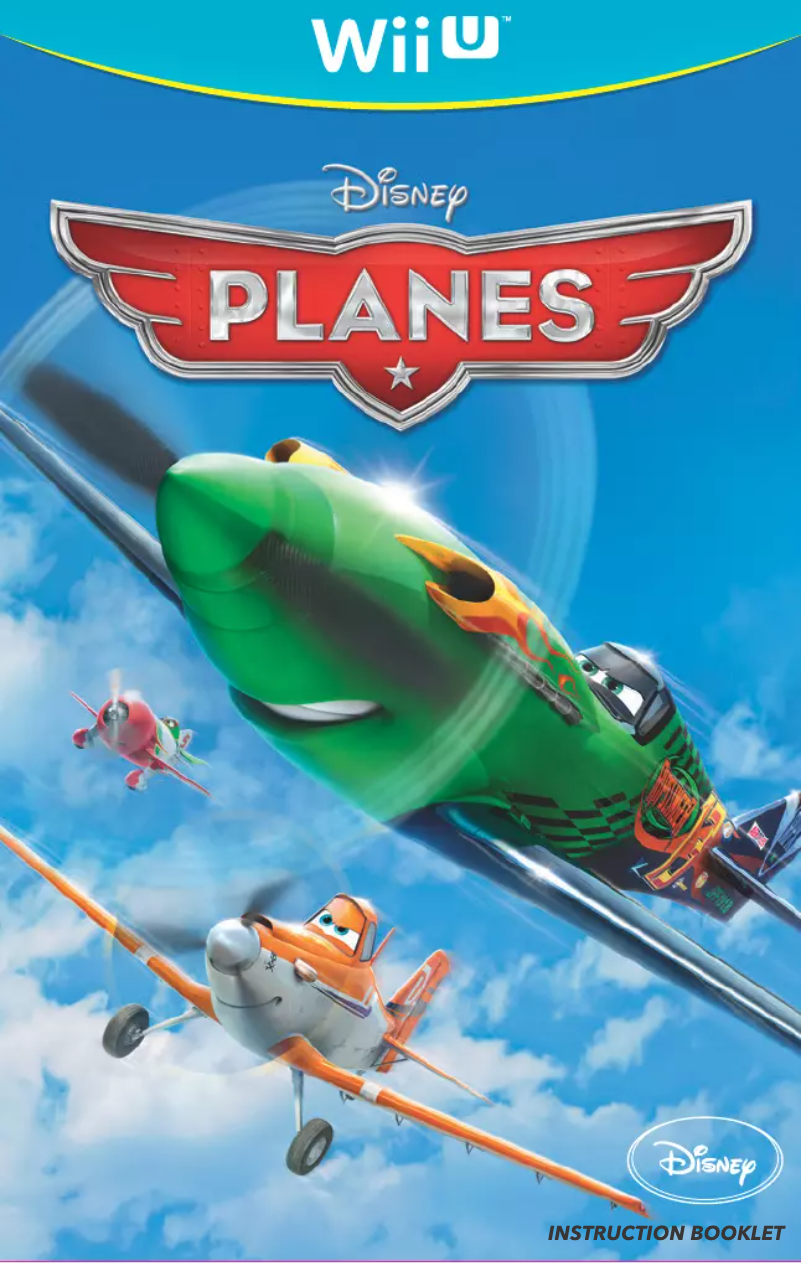 Page 1 de la notice Manuel utilisateur Nintendo Disney Planes (Wii U)