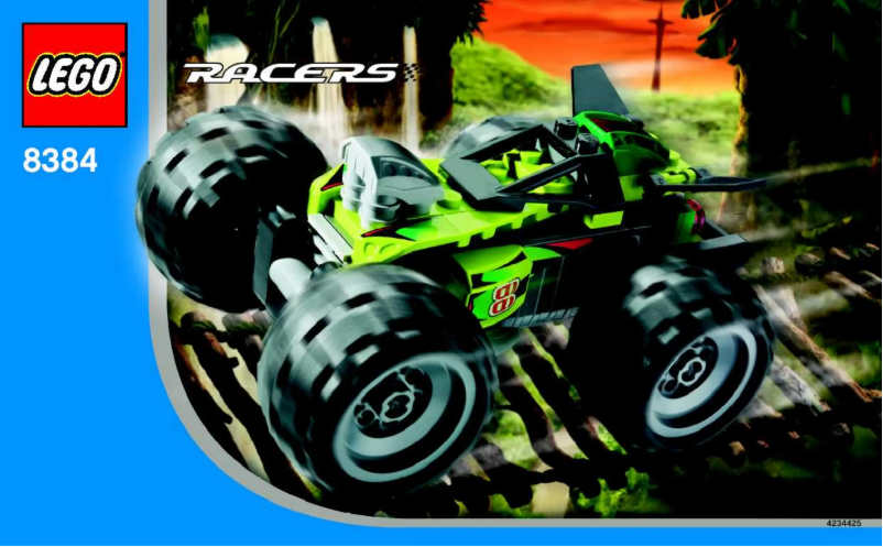 Page n°1 - Manuel utilisateur Lego Racers 8384