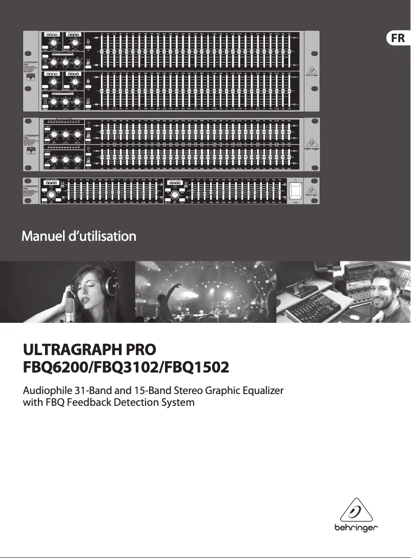 Page n°1 - Manuel utilisateur Behringer FBQ6200