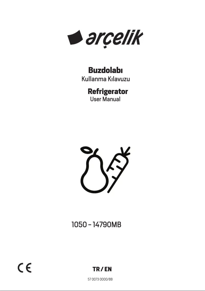 Page n°1 - Manuel utilisateur Arçelik 14790 MB