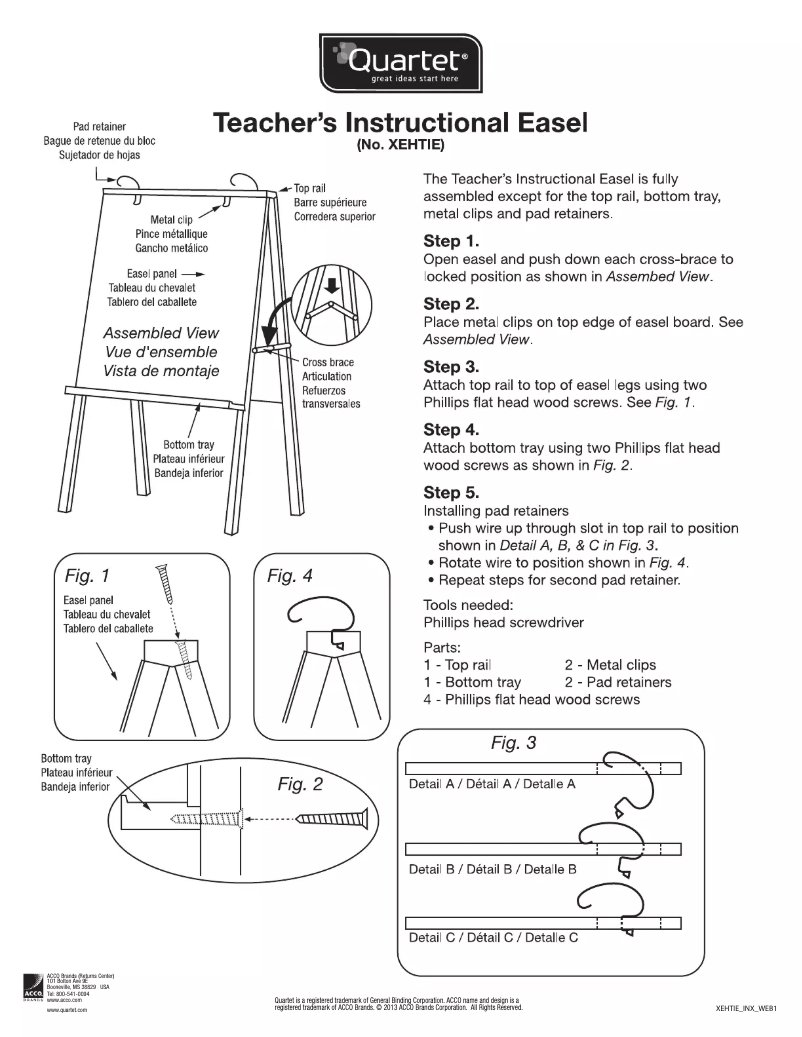 Image de la première page du manuel de l'appareil XEHTIE