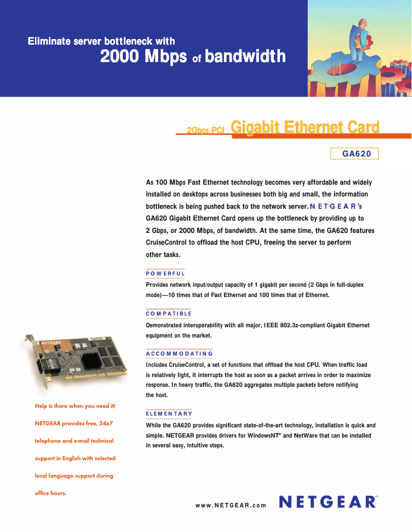 Image de la première page du manuel de l'appareil GA620