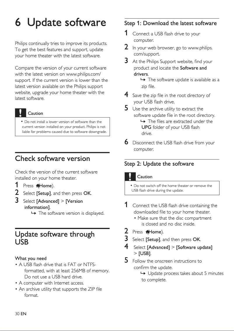 Image de la première page du manuel de l'appareil HTB6251D