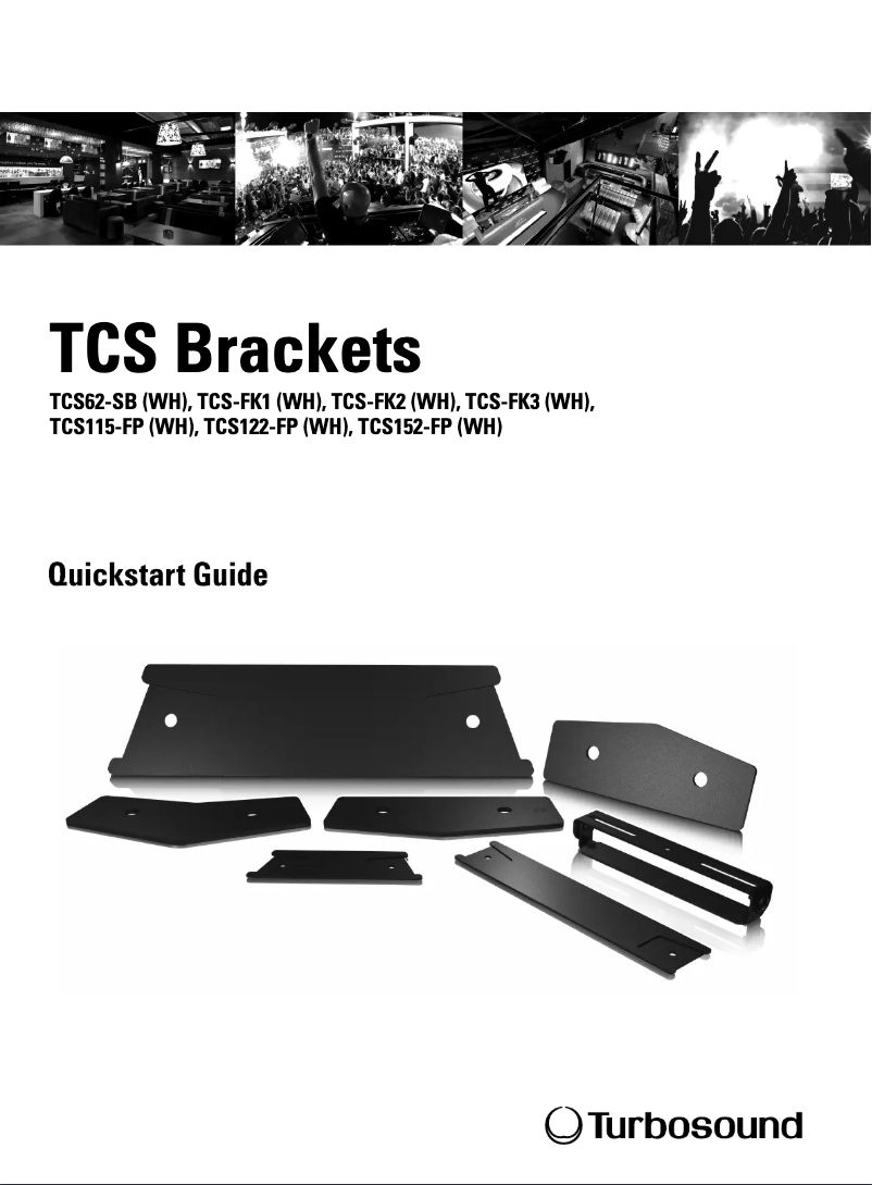 Page n°1 - Guide de démarrage rapide Turbosound TCS115-FP