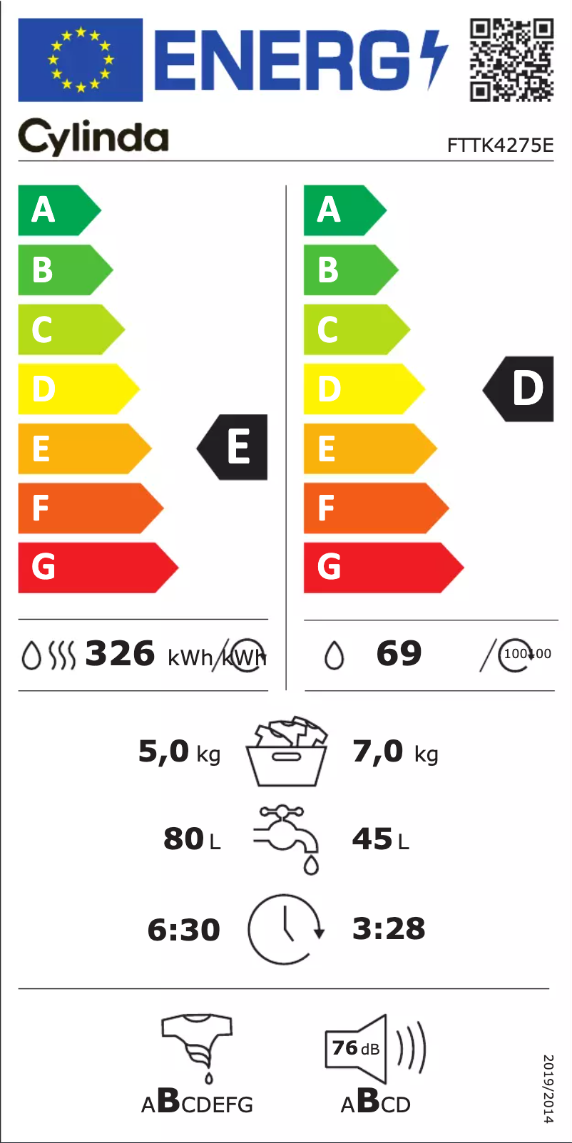 Image de la première page du manuel de l'appareil FTTK 4275E Vit