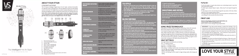 Image de la première page du manuel de l'appareil Digital Sensor VSP500A