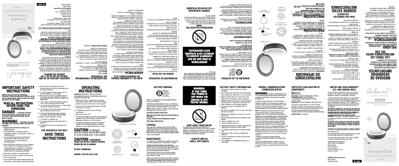 Page 1 de la notice Manuel utilisateur Conair BE62