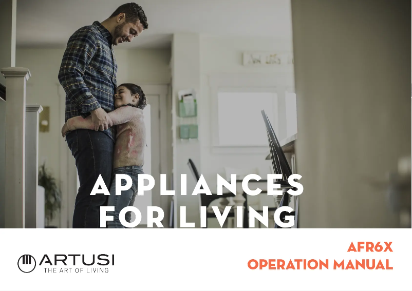 Image de la première page du manuel de l'appareil AFR6X