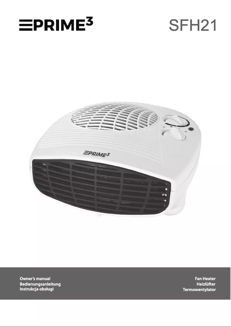 Página 1 del manual Manual de usuario PRIME3 SFH21