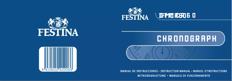 Page 1 de la notice Manuel utilisateur Festina F6721